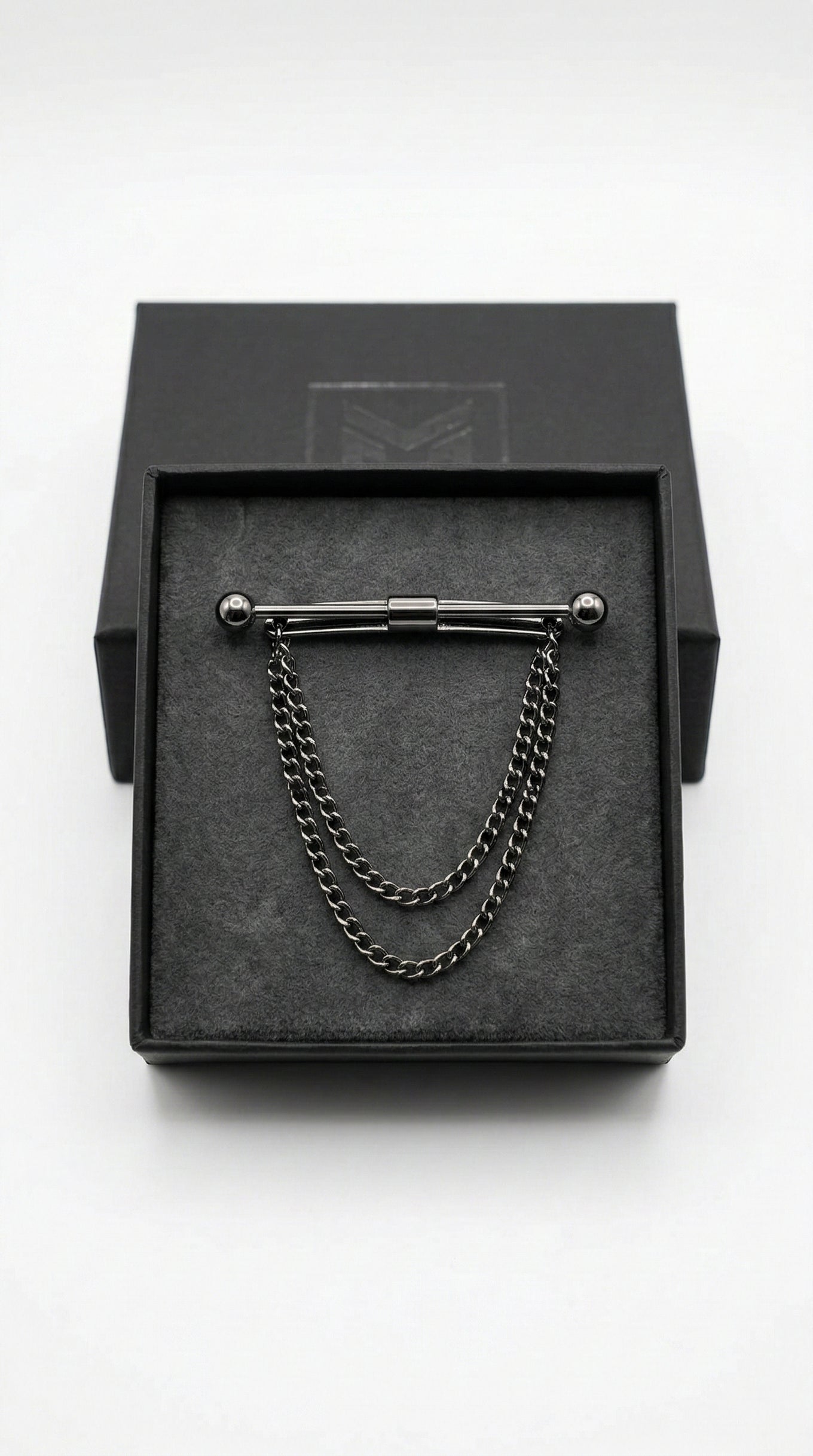 Ac de cravată silver