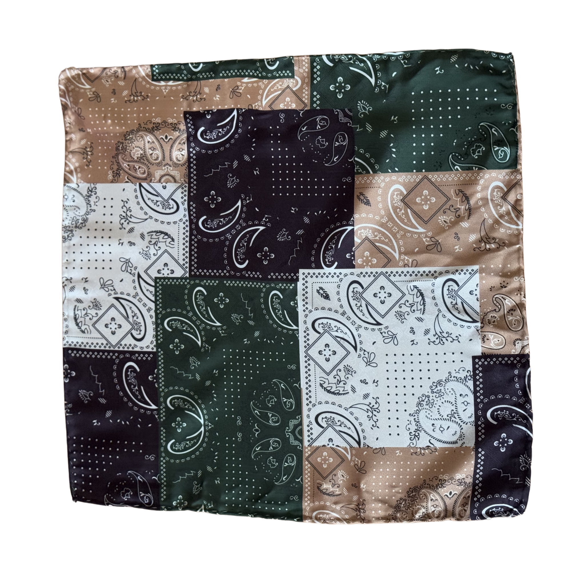 Batistă Patchwork Paisley