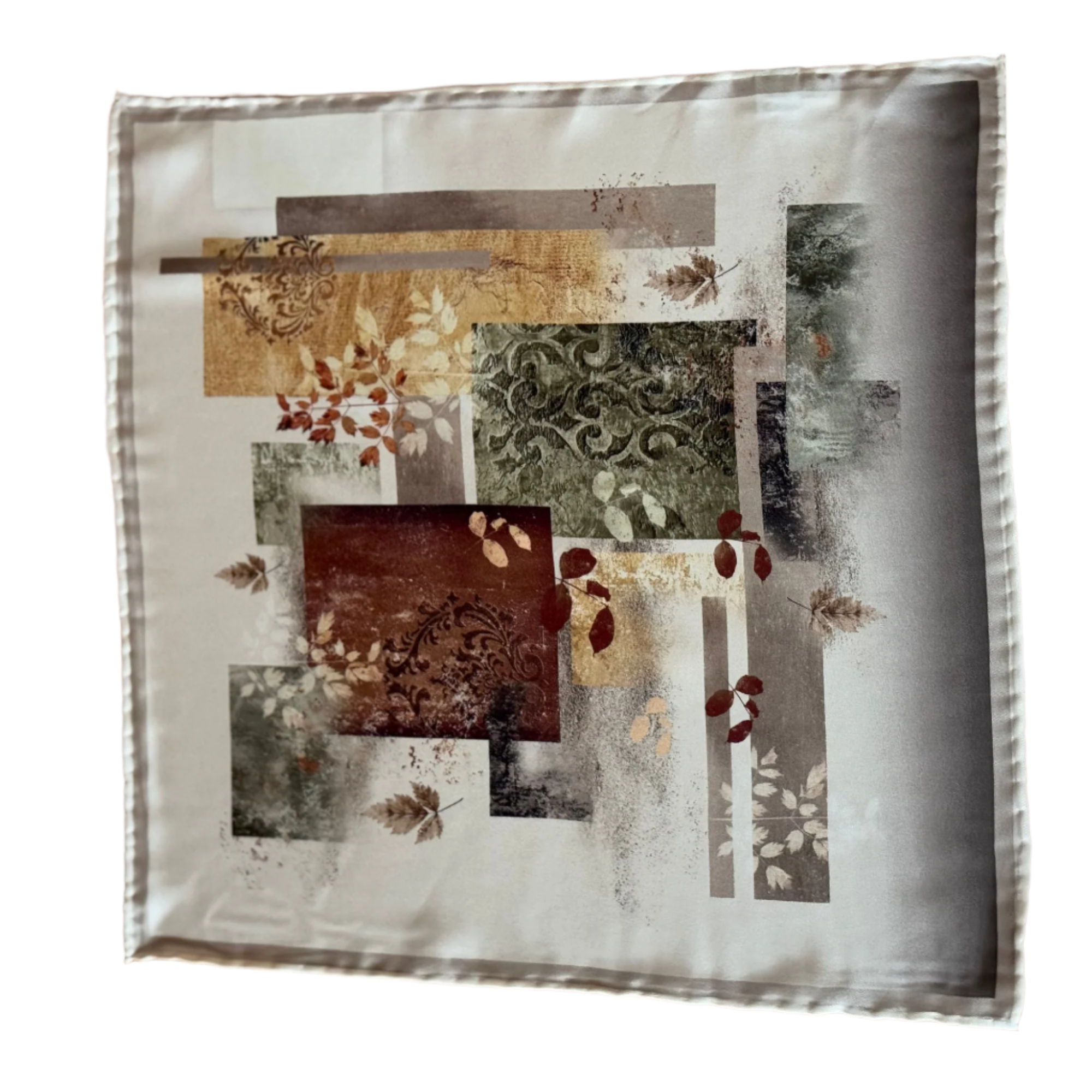 Batistă cu Design Abstract și Teme Naturale