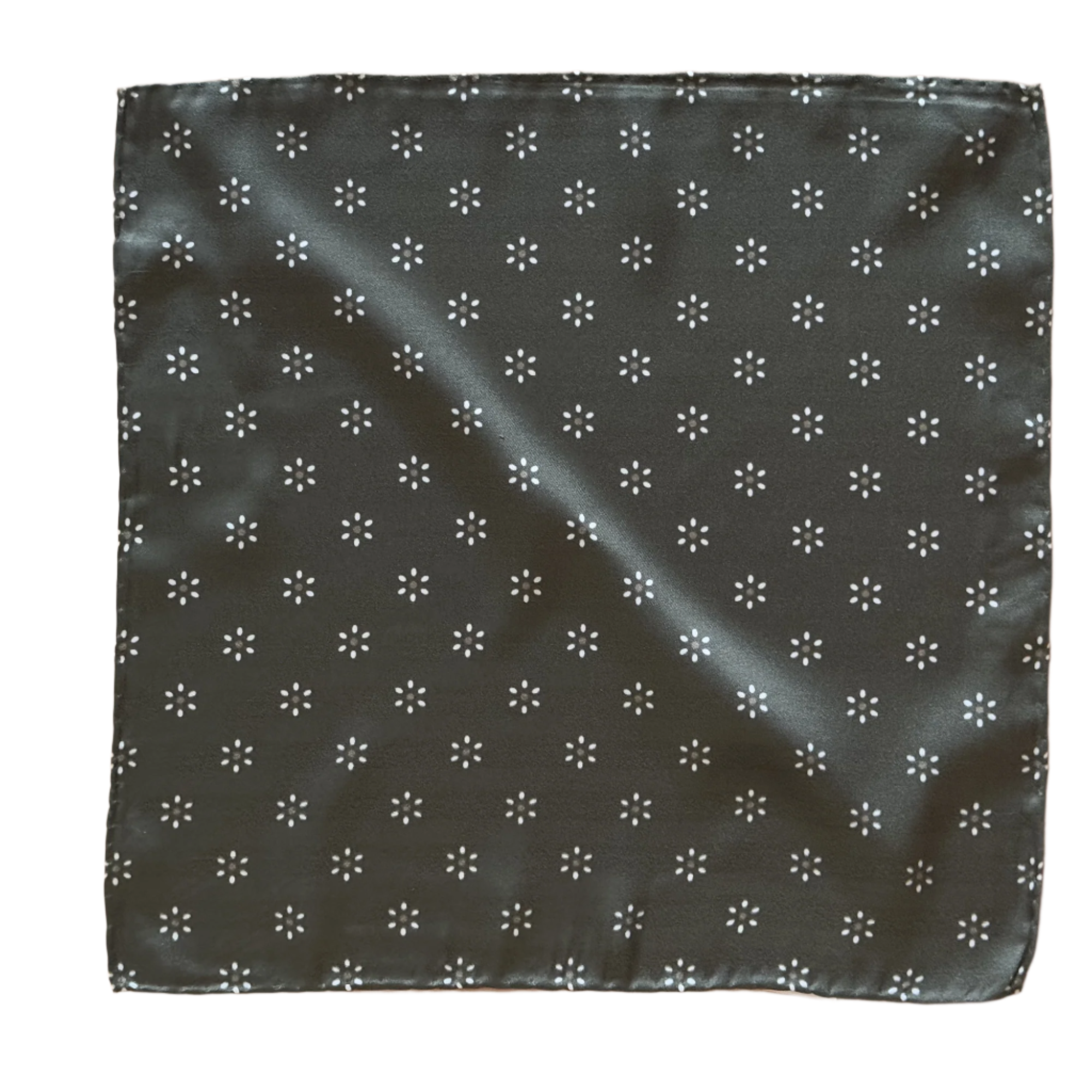 Batistă Kaki cu Model Punctat