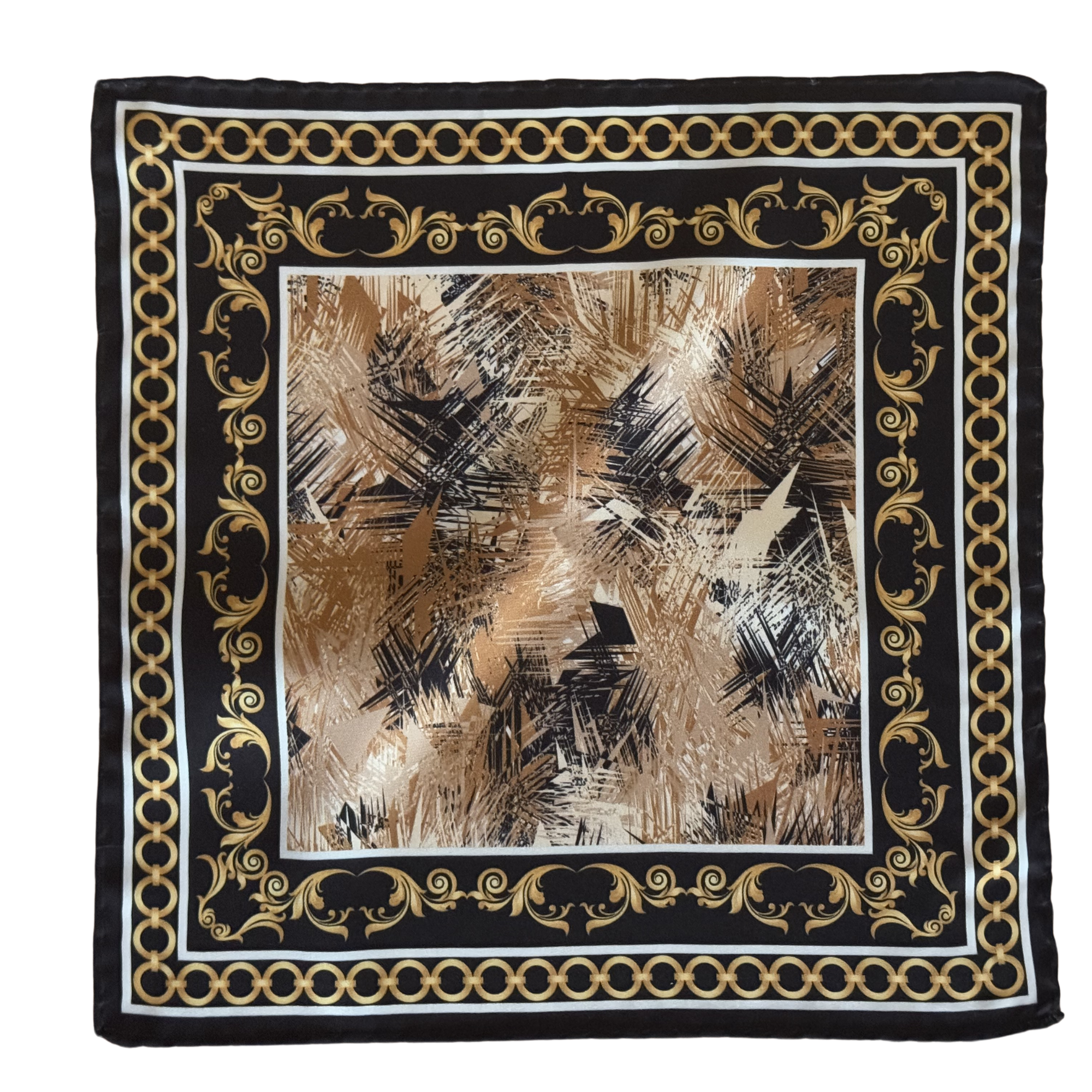 Batistă Aurie cu Design Baroc