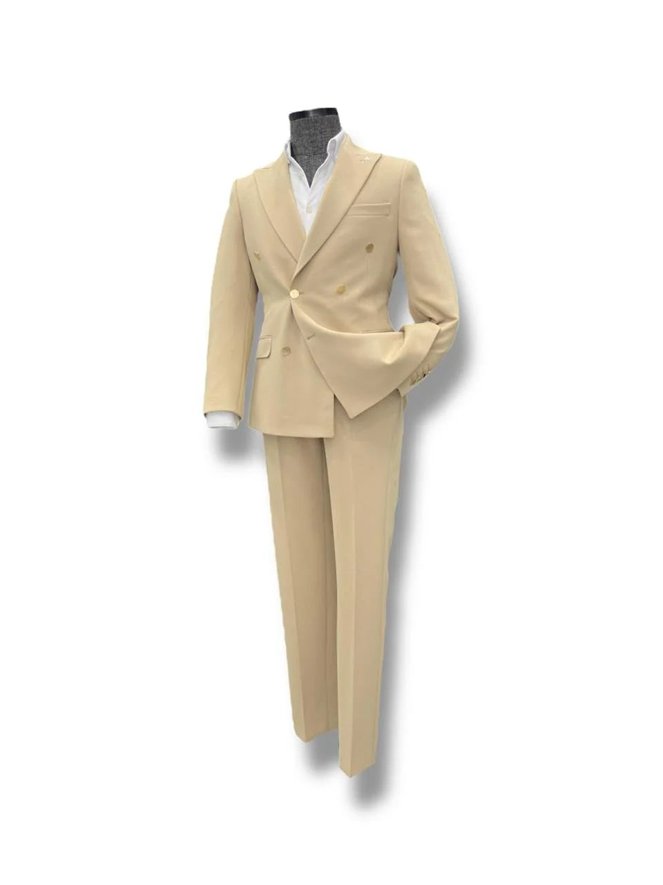 Costum Kruvaze crem