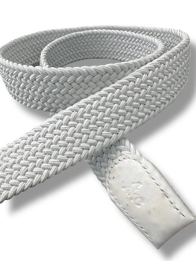 Curea Knitted albă