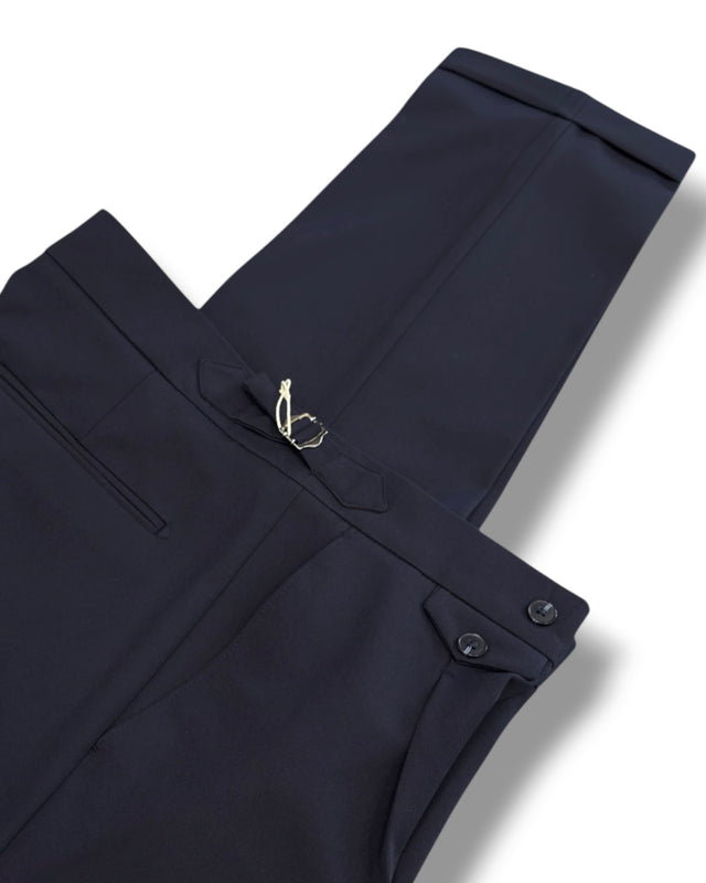 Pantaloni Reggie bleumarin