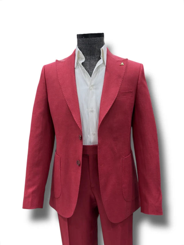 Costum Simplu roșu