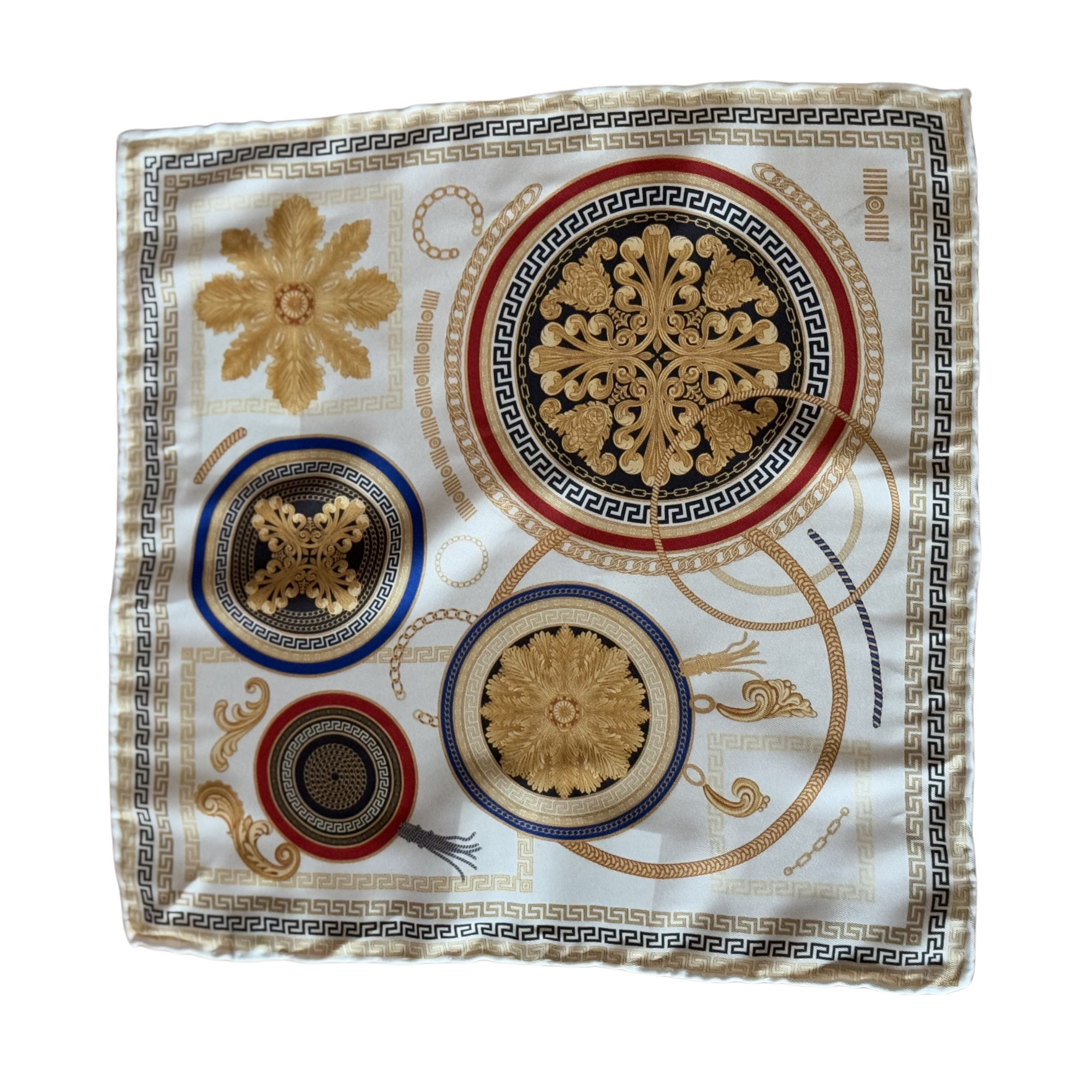 Batistă cu Model Baroc Aurit