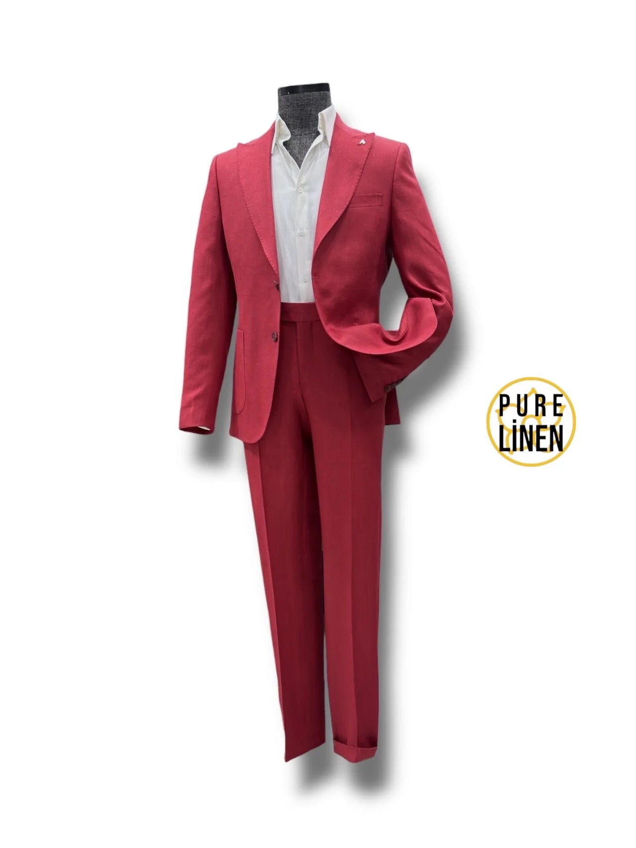 Costum Simplu roșu