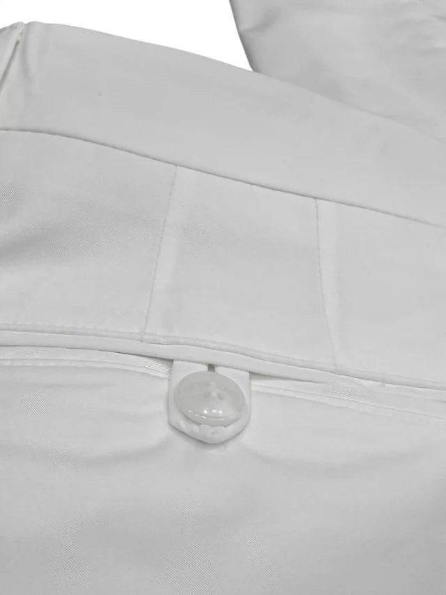Pantaloni Voyage alb