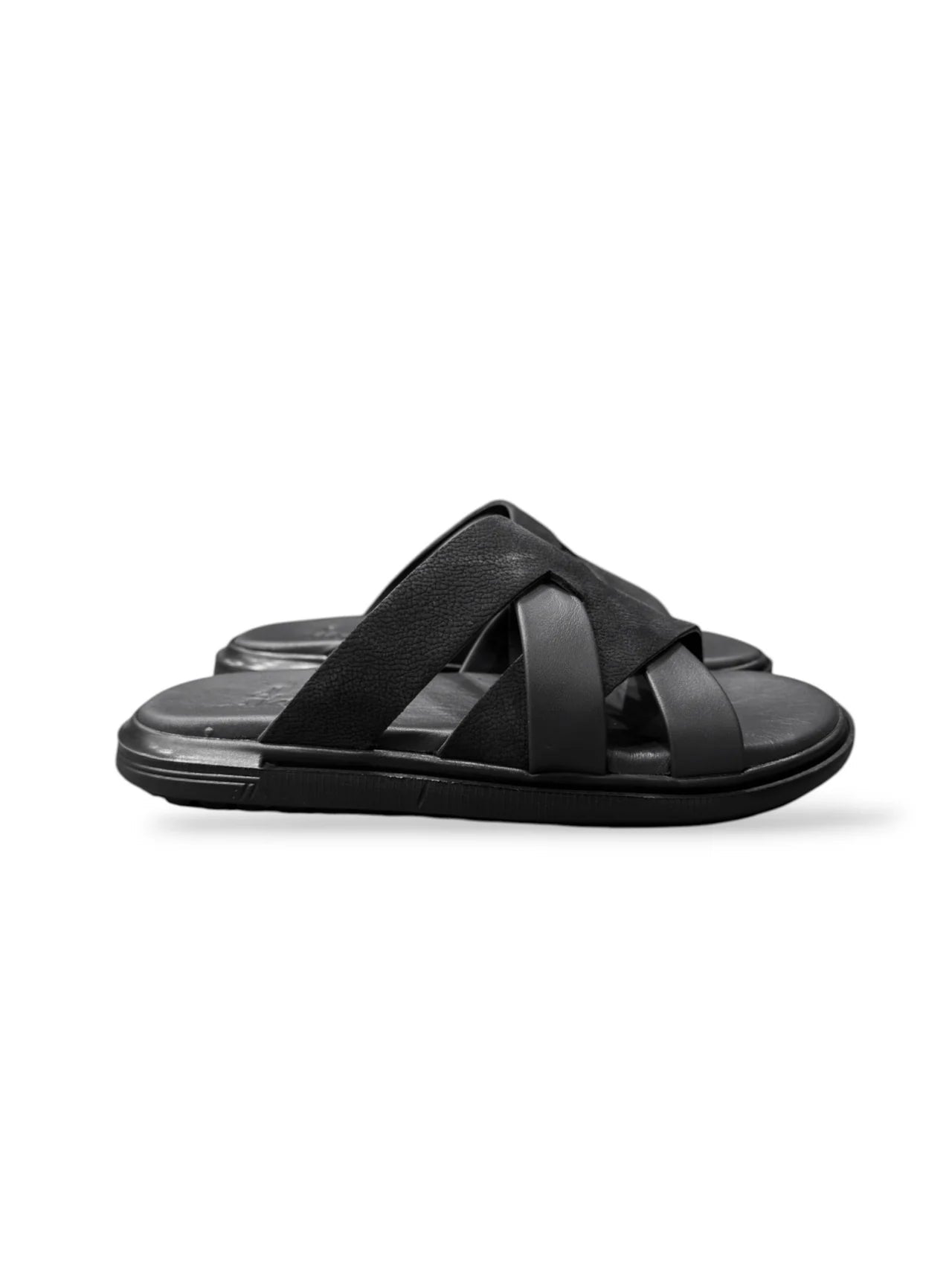 Sandale Aven din piele negre