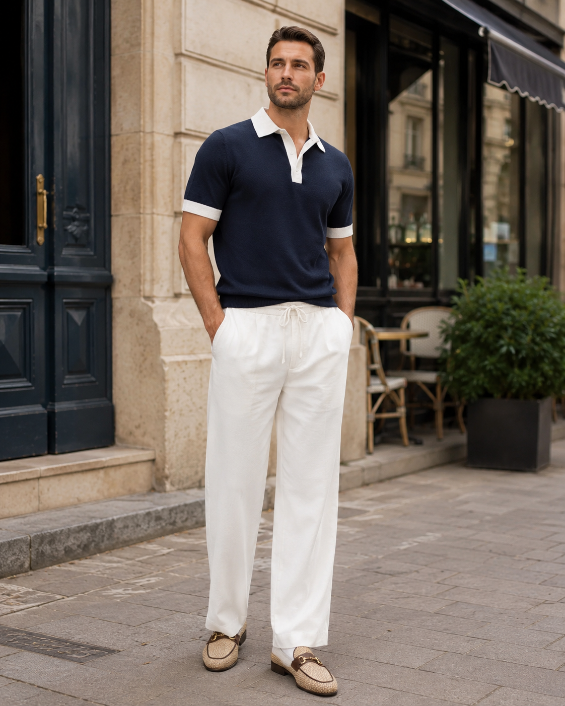 Tricou Bukle bleumarin