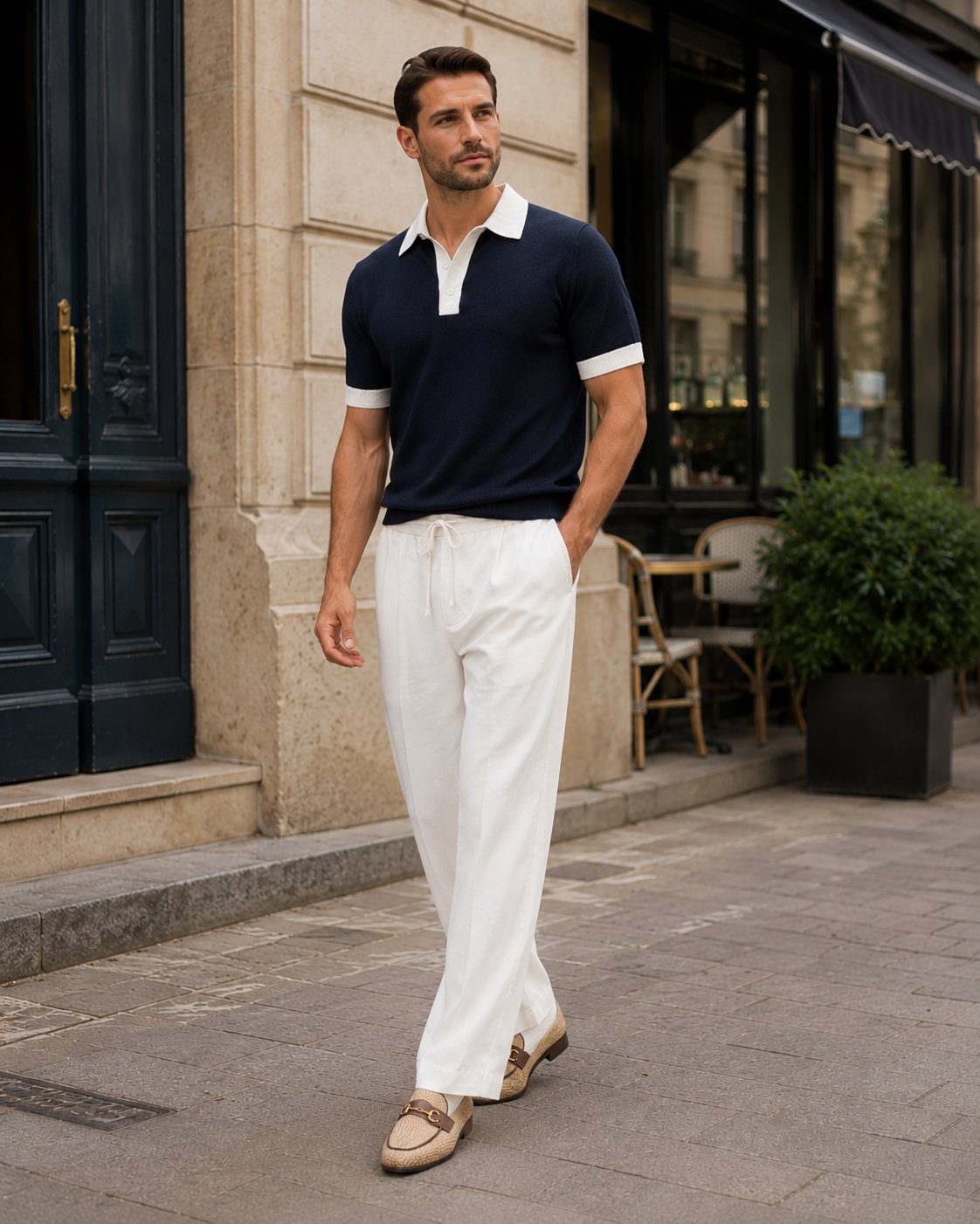 Tricou Bukle bleumarin