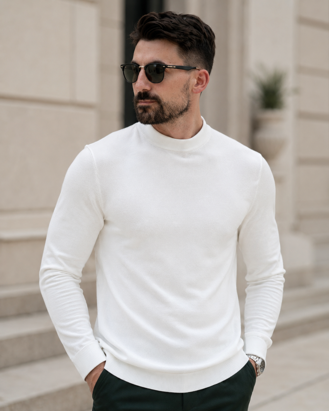 Bluză Rayon albă