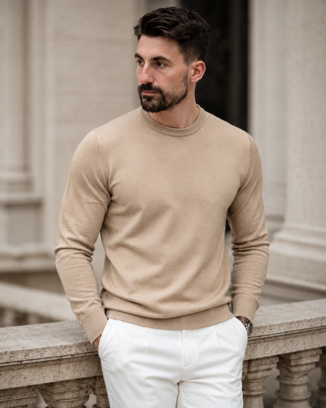 Bluză Rayon crem