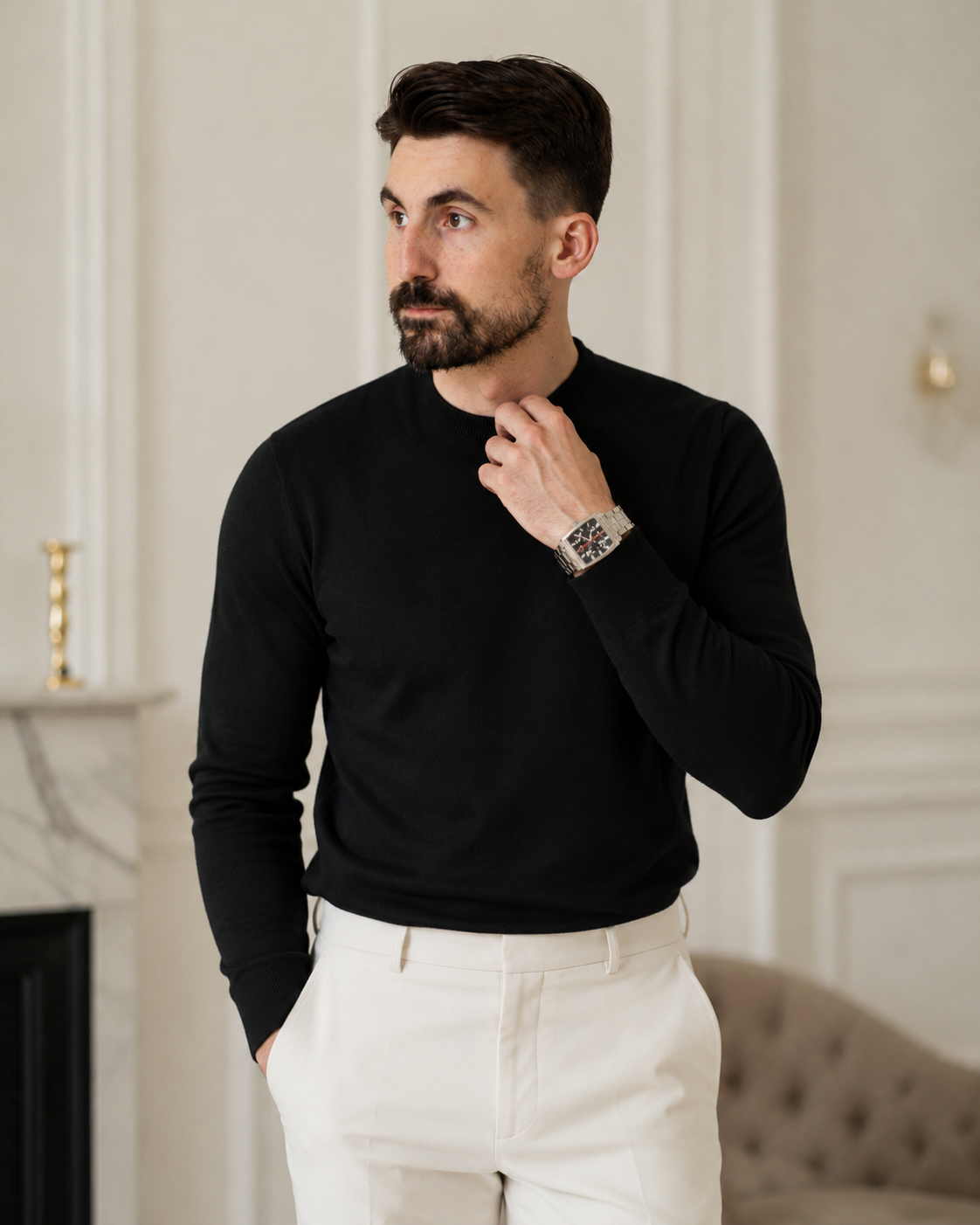 Bluză Rayon neagră