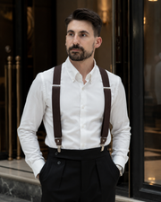 Bretele pentru pantaloni - negru