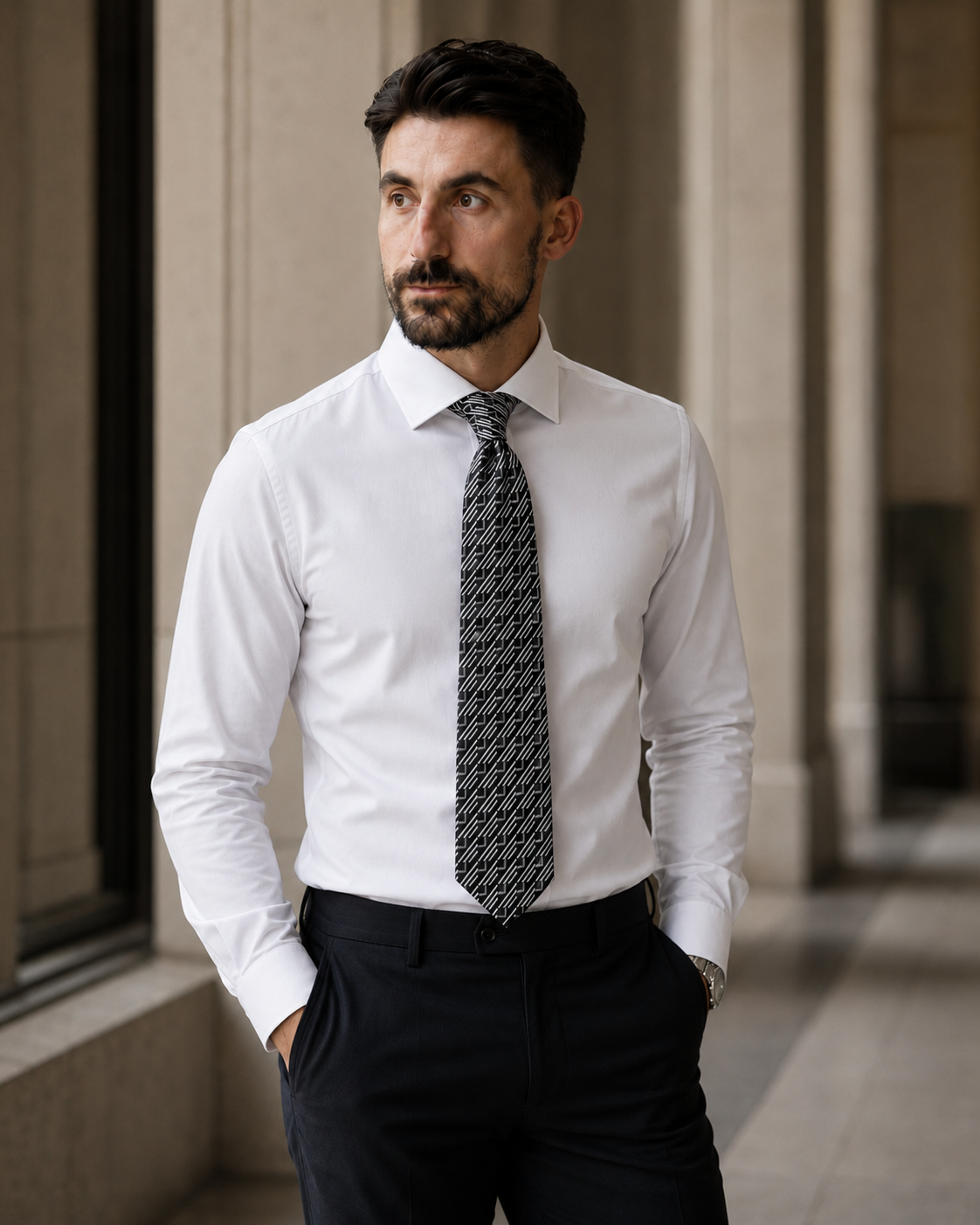 Cămașă Italian alb