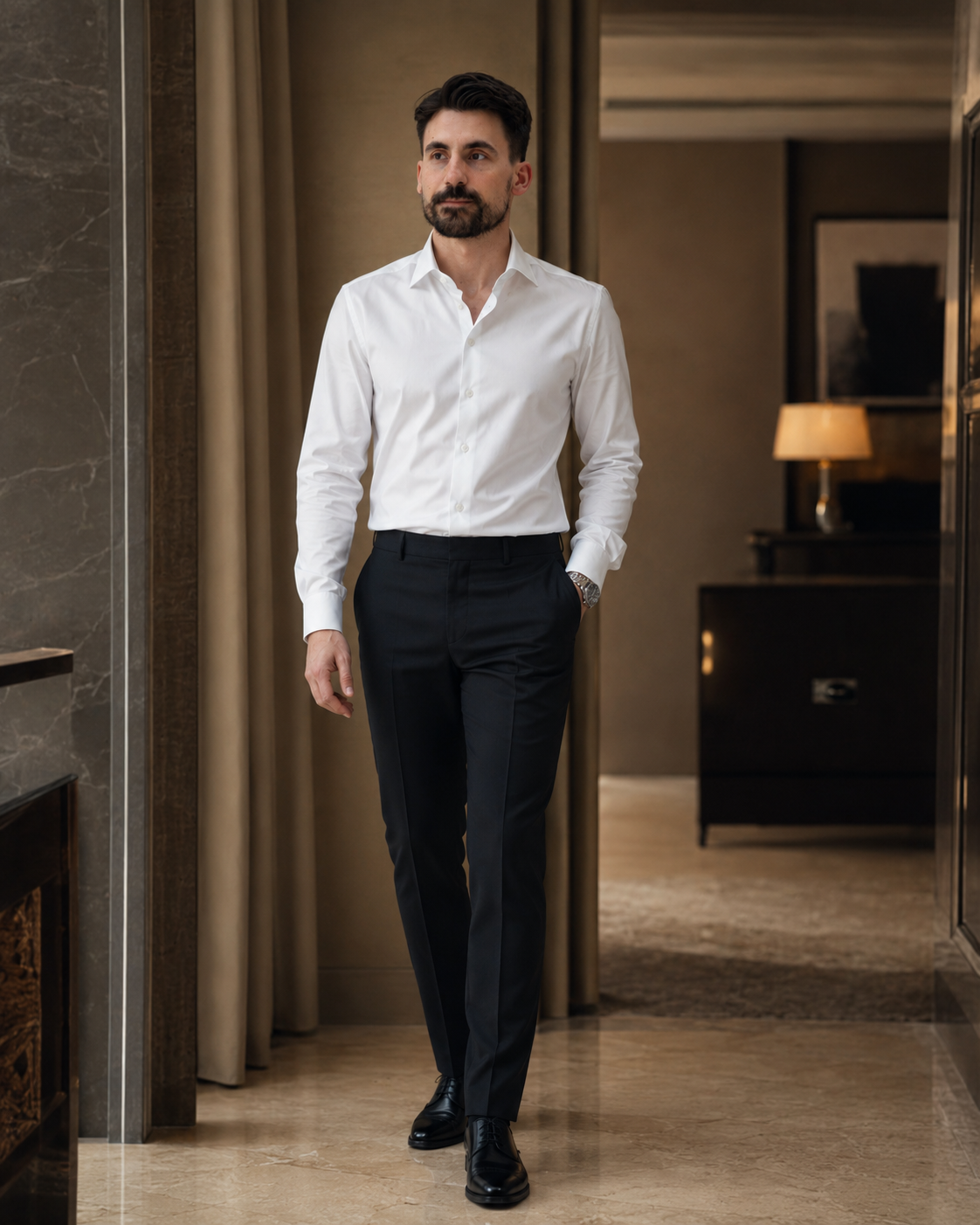 Cămașă Non iron alb