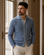 Cardigan Fer.Volente albastru-deschis