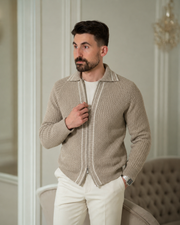 Cardigan Fer.Volente bej