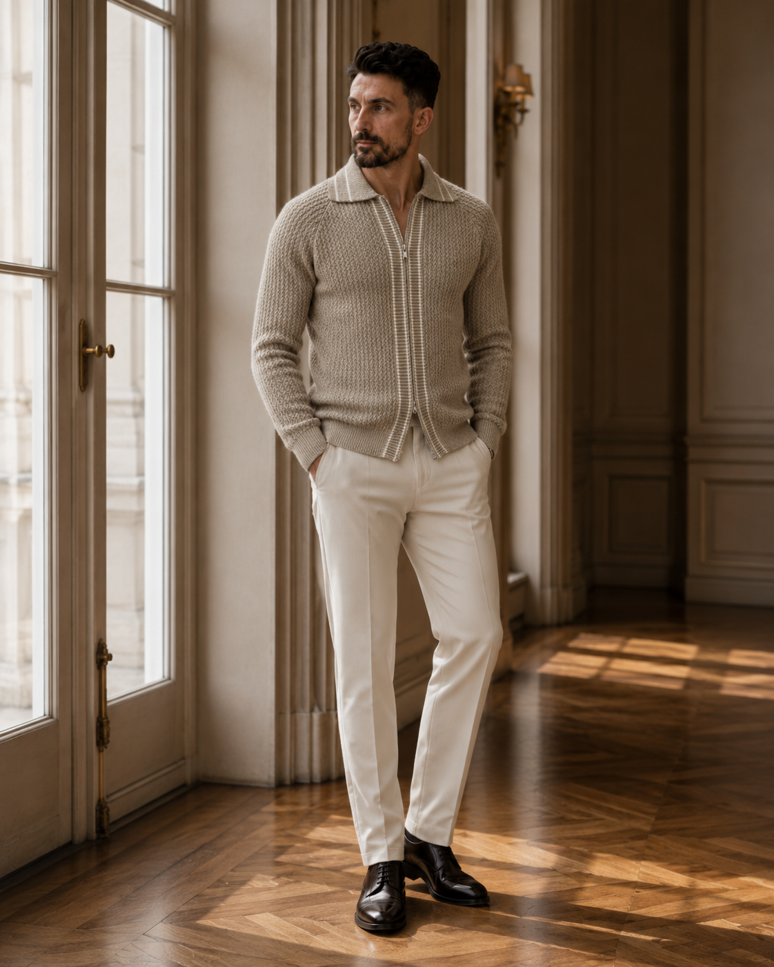 Cardigan Fer.Volente bej