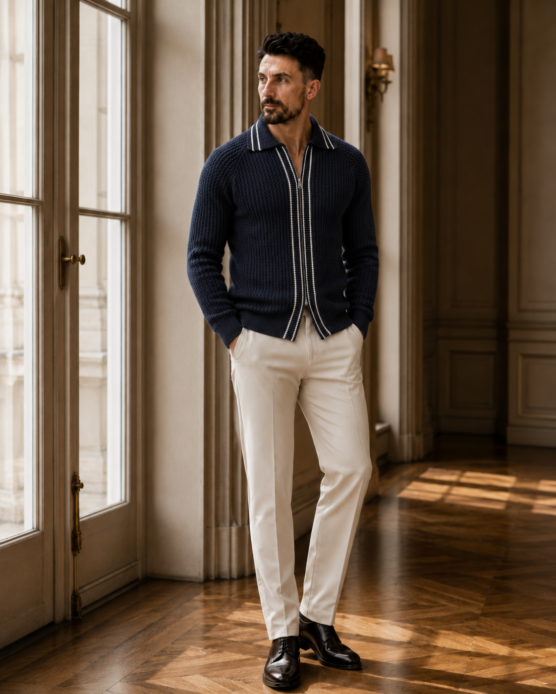 Cardigan Fer.Volente bleumarin