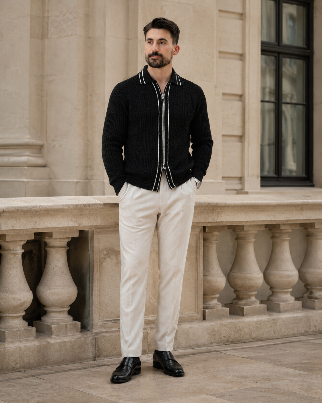 Cardigan Fer.Volente negru