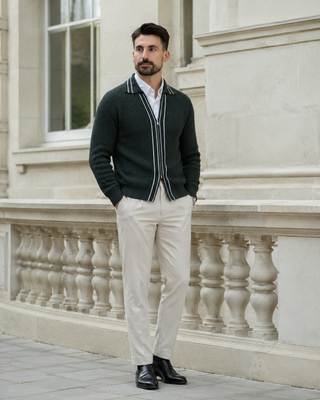 Cardigan Fer.Volente verde