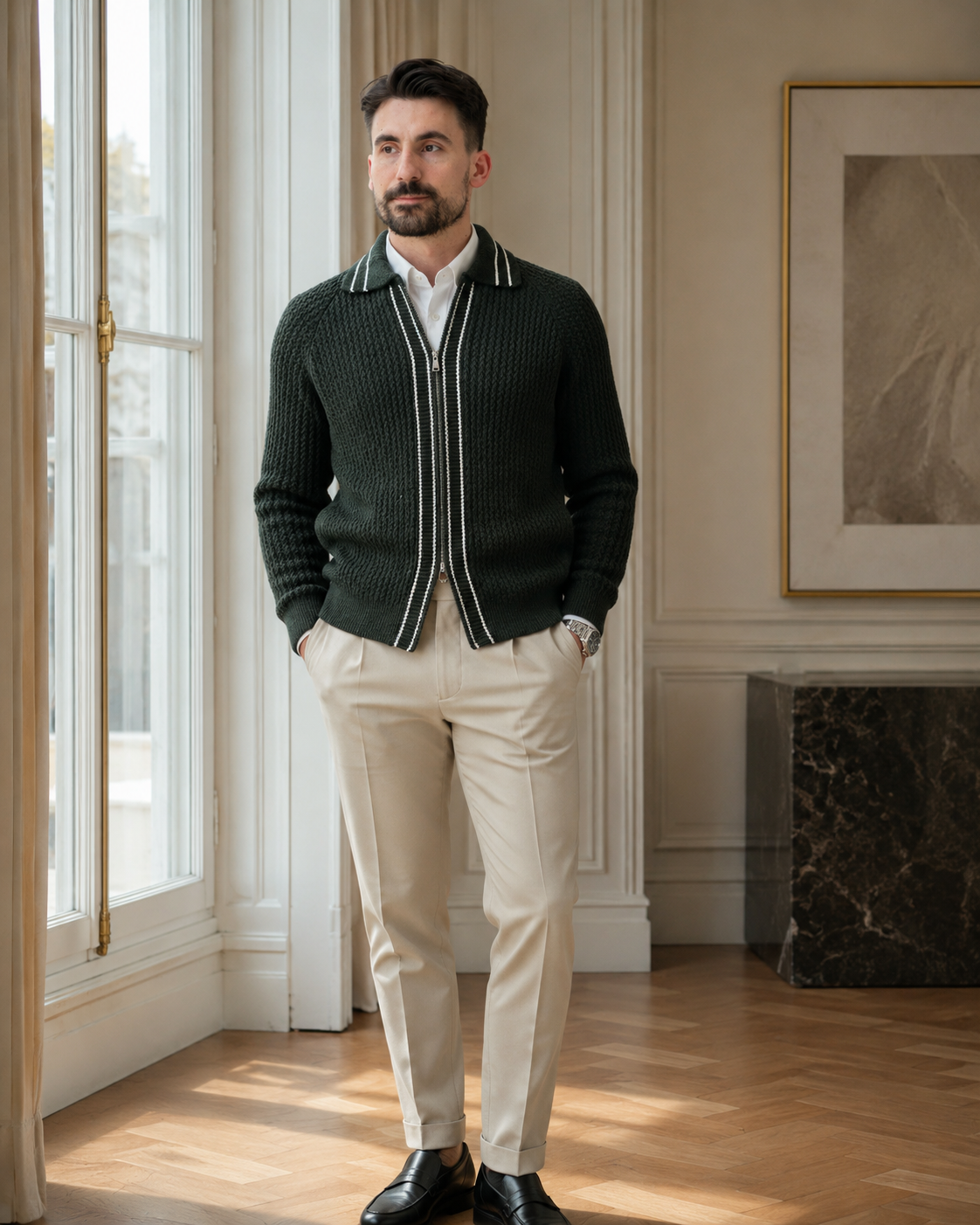 Cardigan Fer.Volente verde