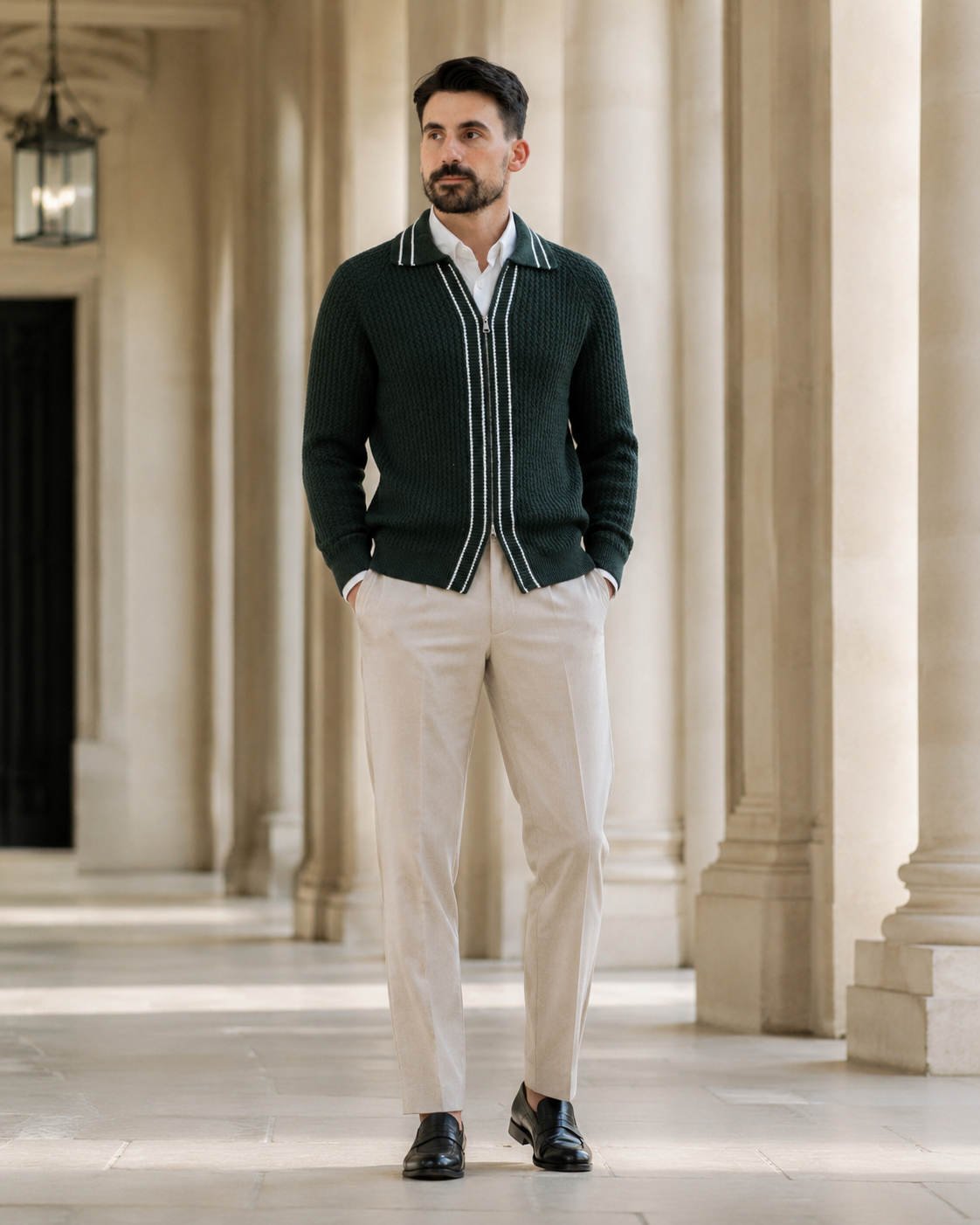 Cardigan Fer.Volente verde