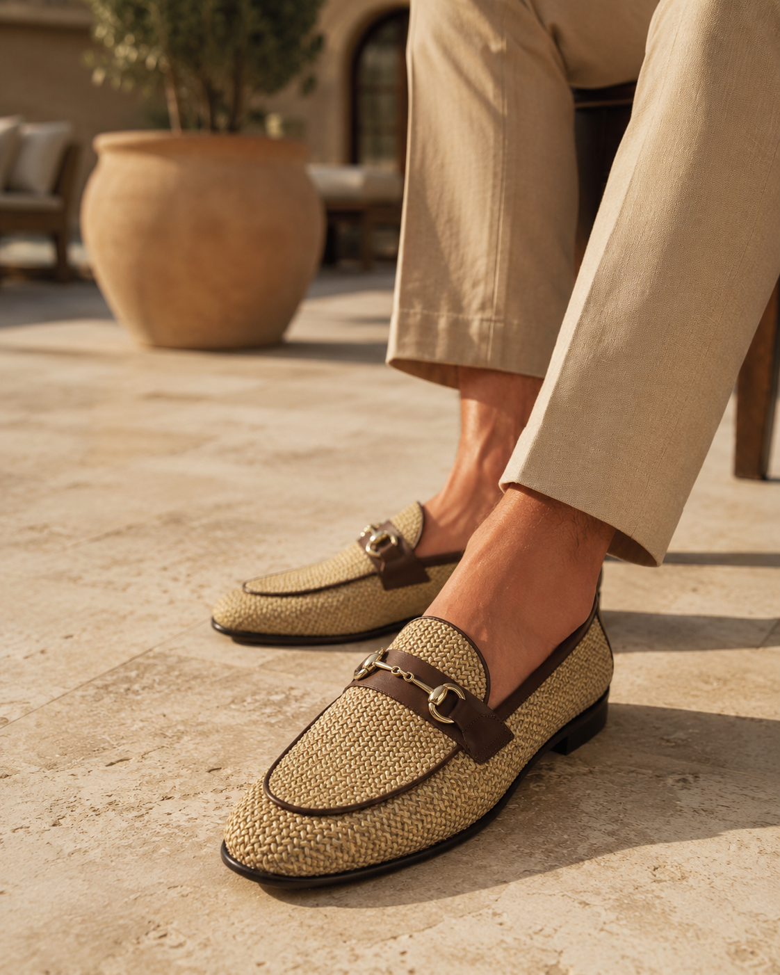 Pantofi Loafer Mariano Bej