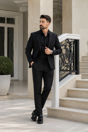 Pantaloni Step negru