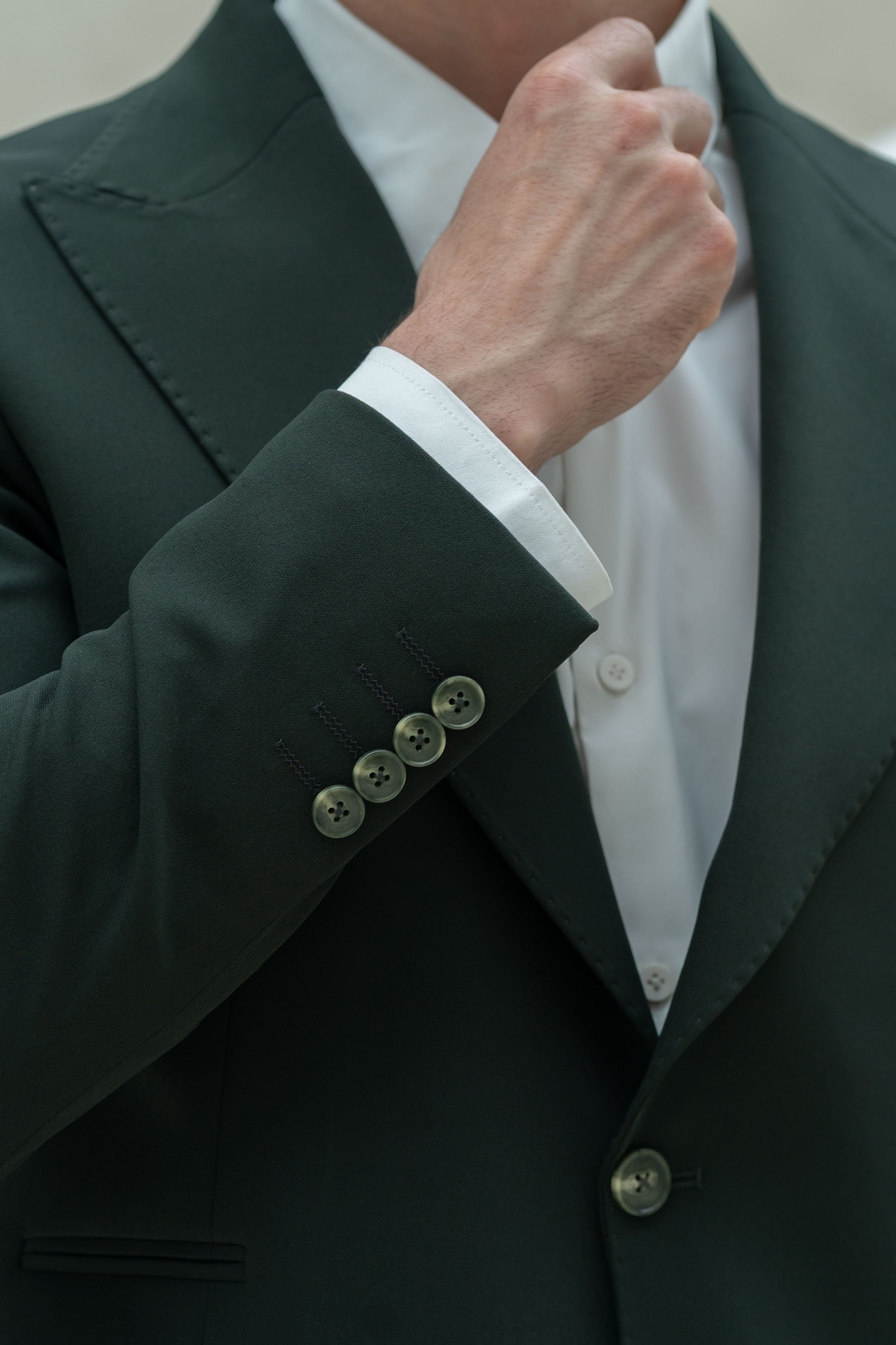 Costum Boost verde închis