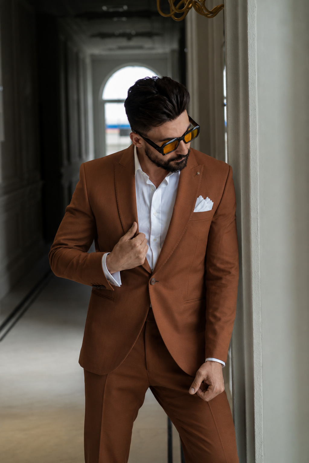 Costum Dublin maro