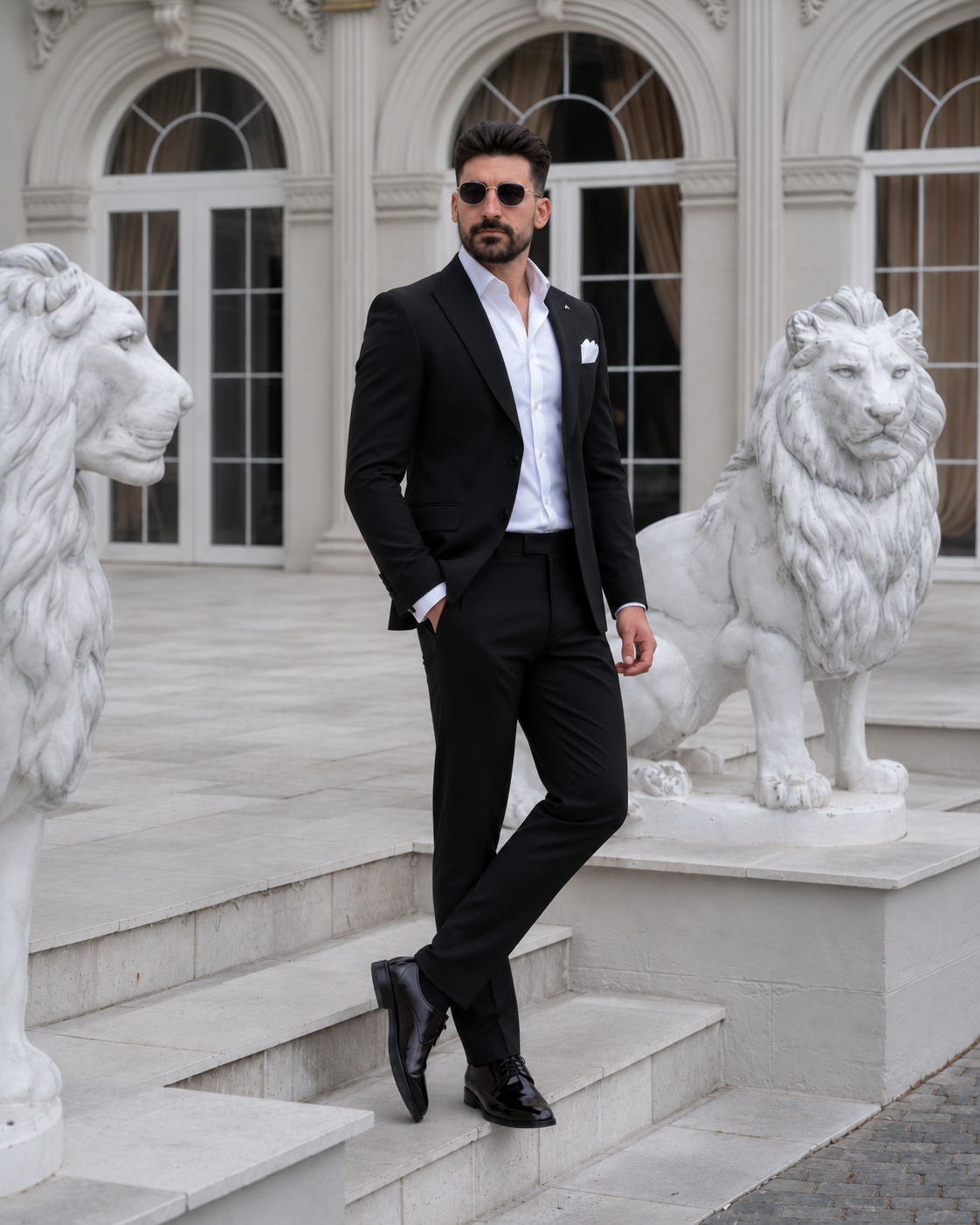 Costum Dublin negru