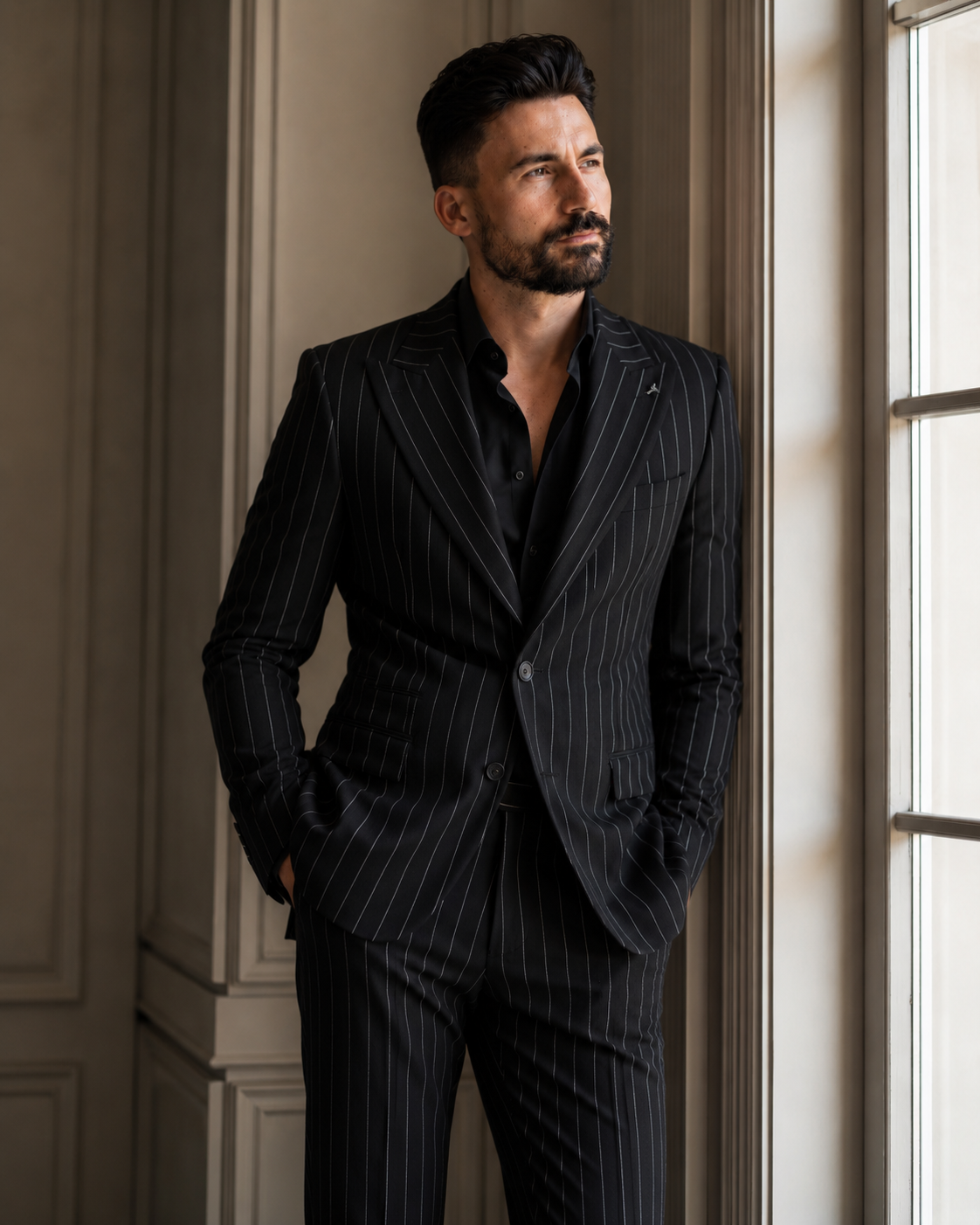 Costum Genoa negru