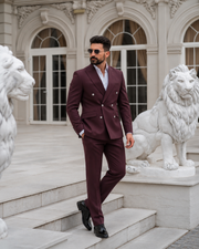 Costum Kruvaze bordo