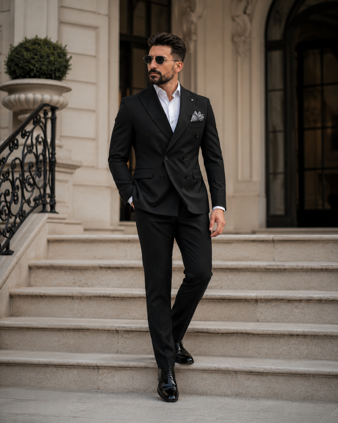 Costum Limerick  negru