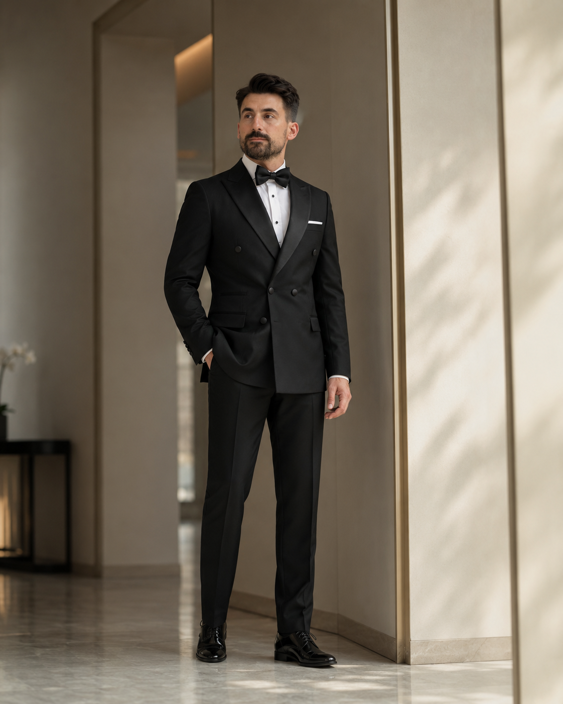 Costum Smokin Ceremonie negru