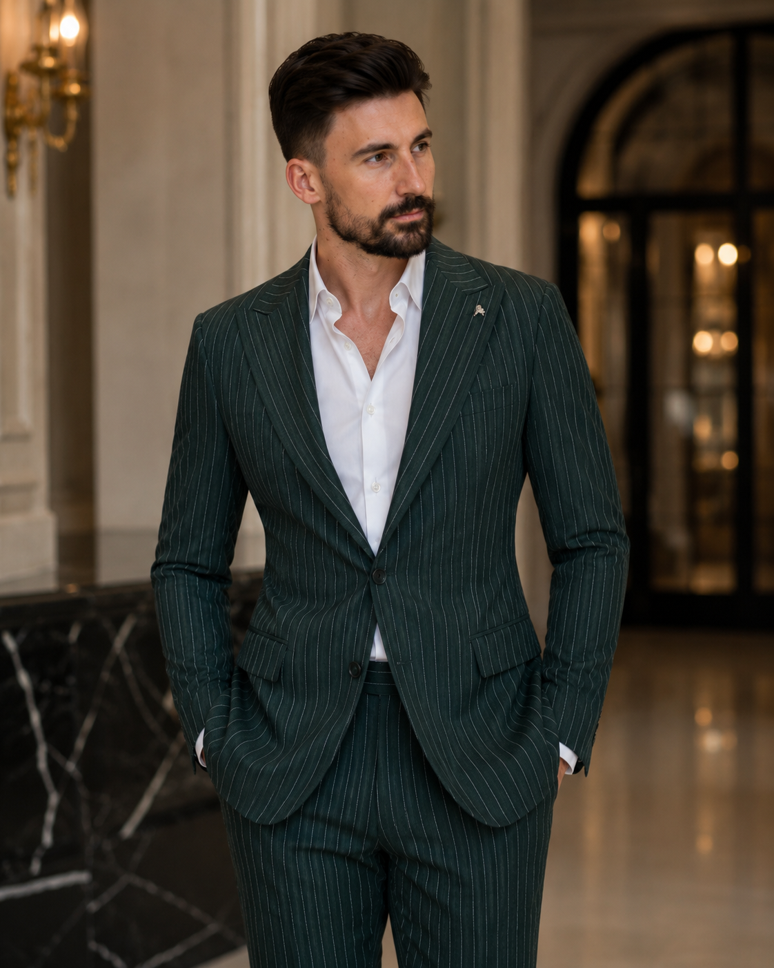 Costum Sting verde