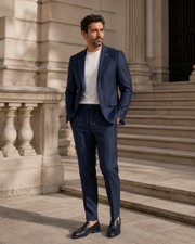 Costum Takim bluemarin cu dungi