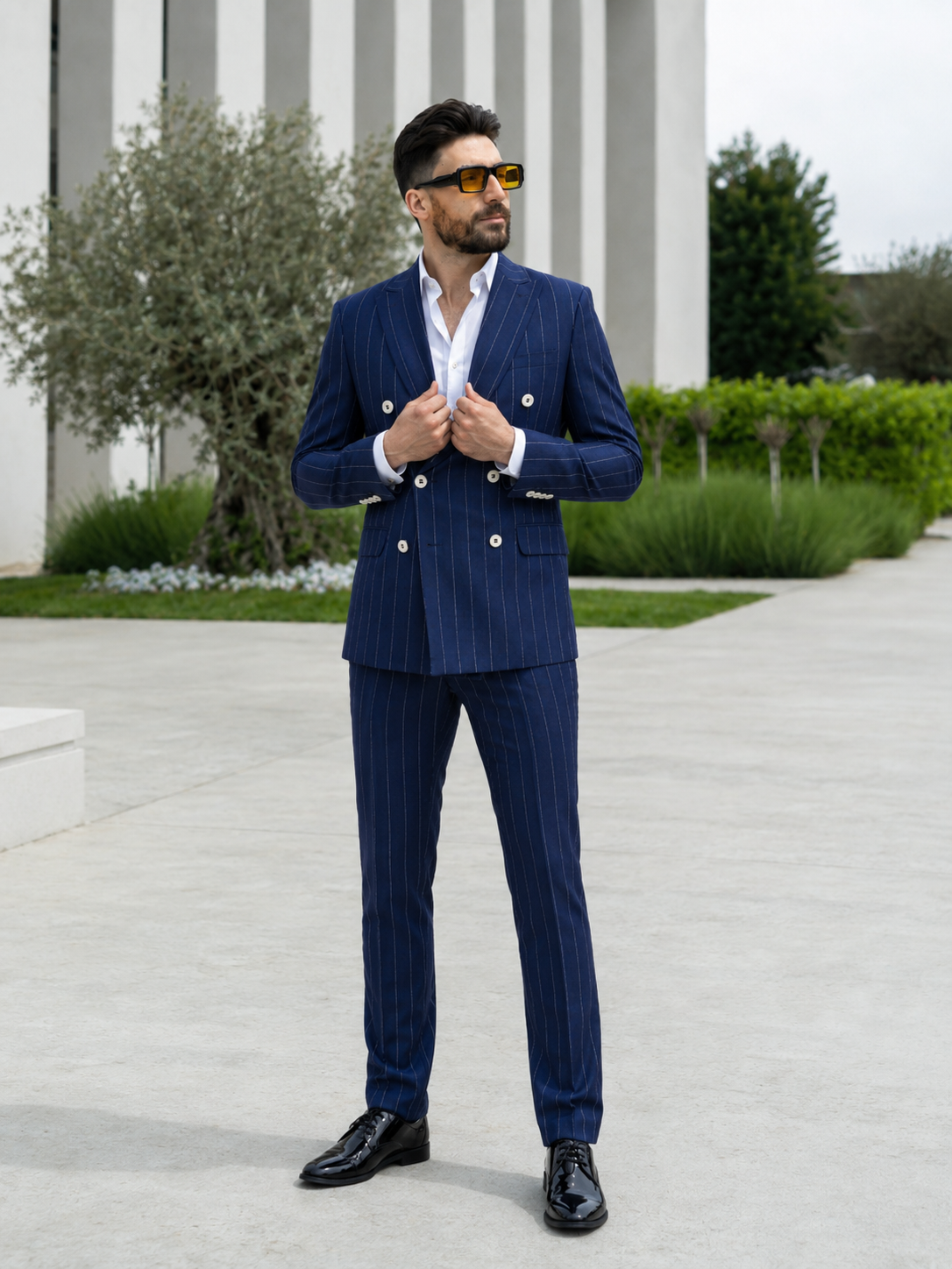 Costum bluemarin
