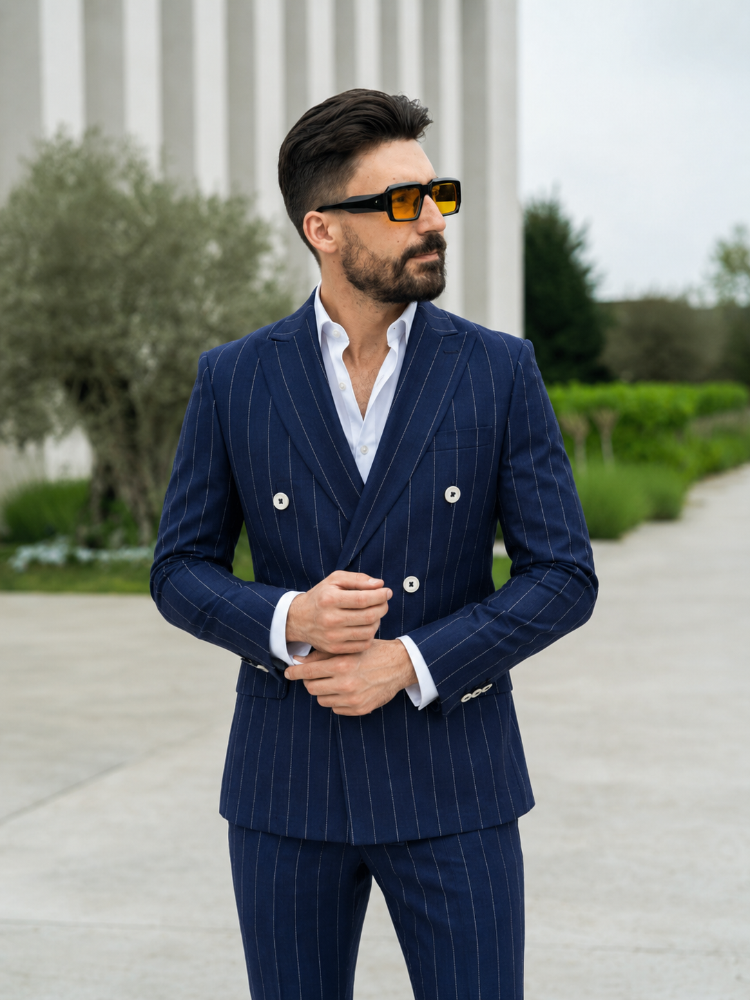 Costum bluemarin