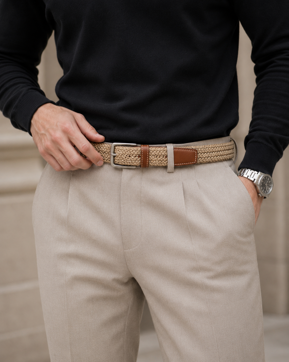 Curea Knitted crem