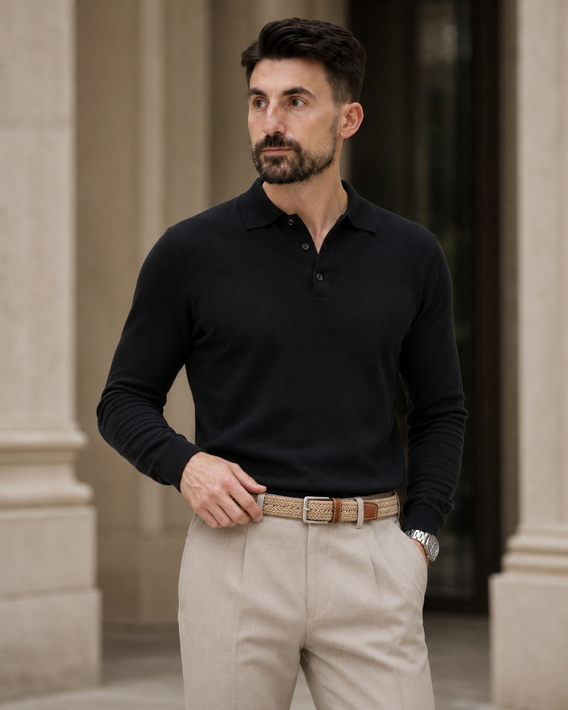 Curea Knitted crem