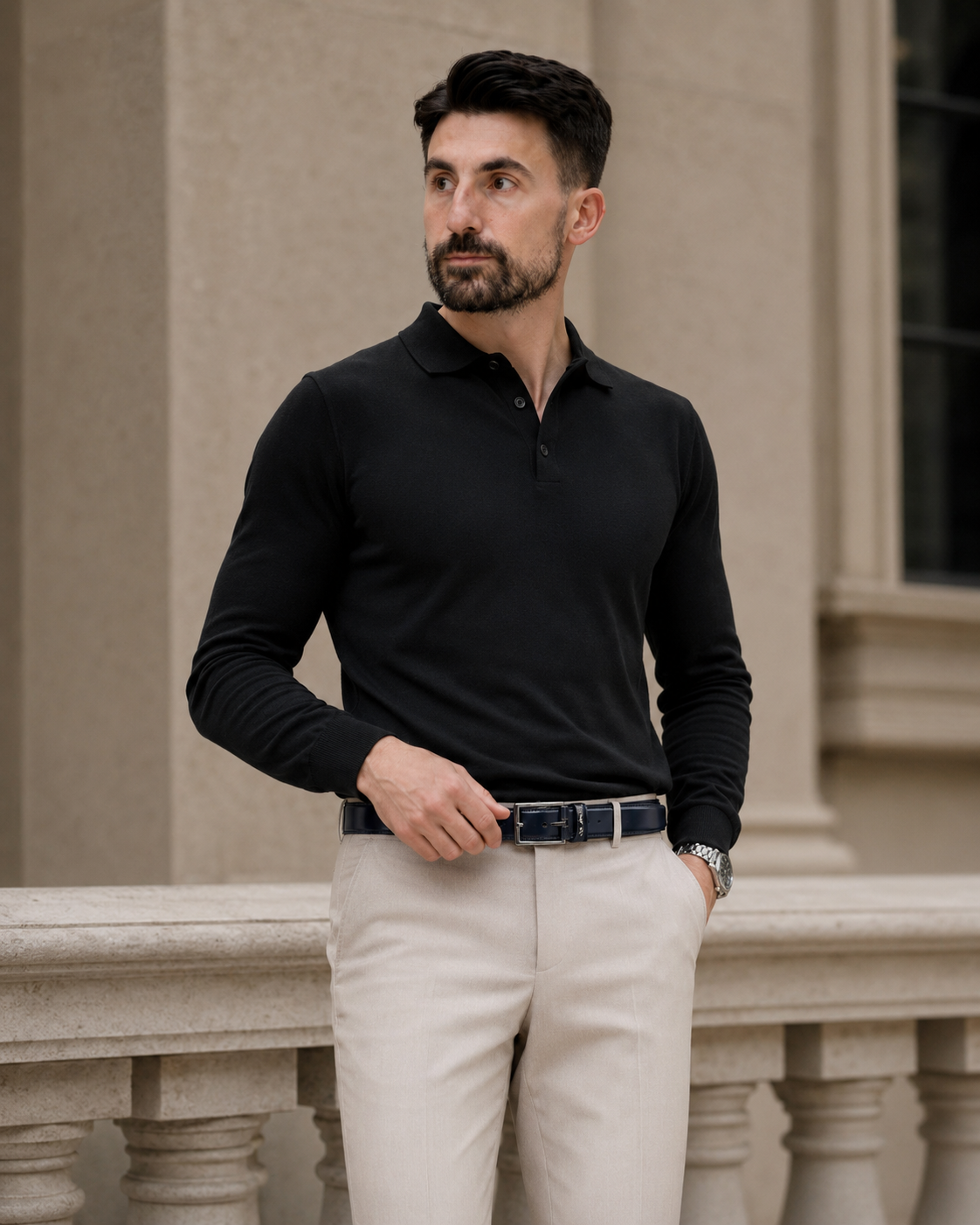 Curea piele bluemarin
