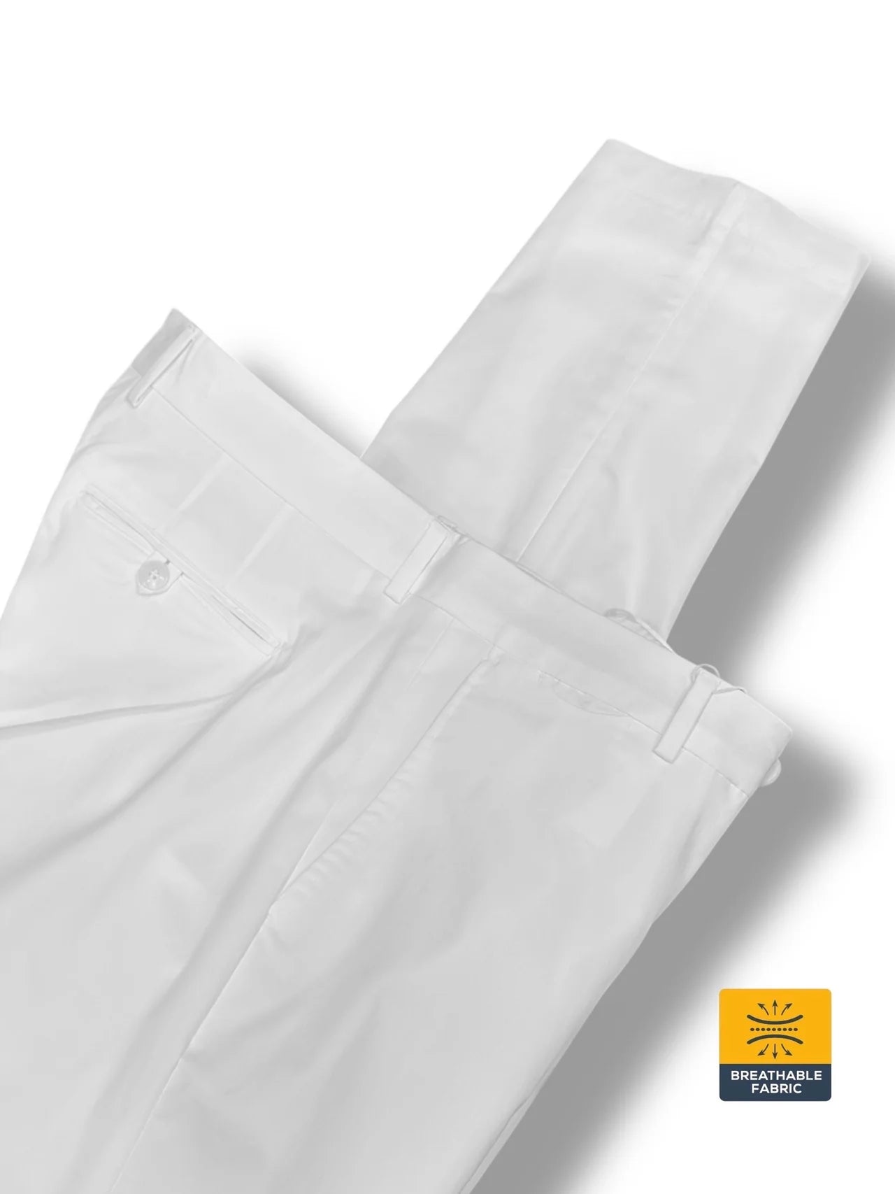 Pantaloni Voyage alb