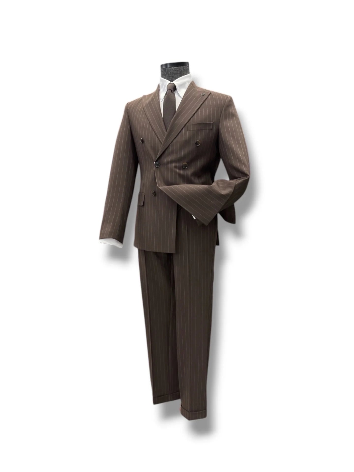Costum Fabrizio maro cu Dungi