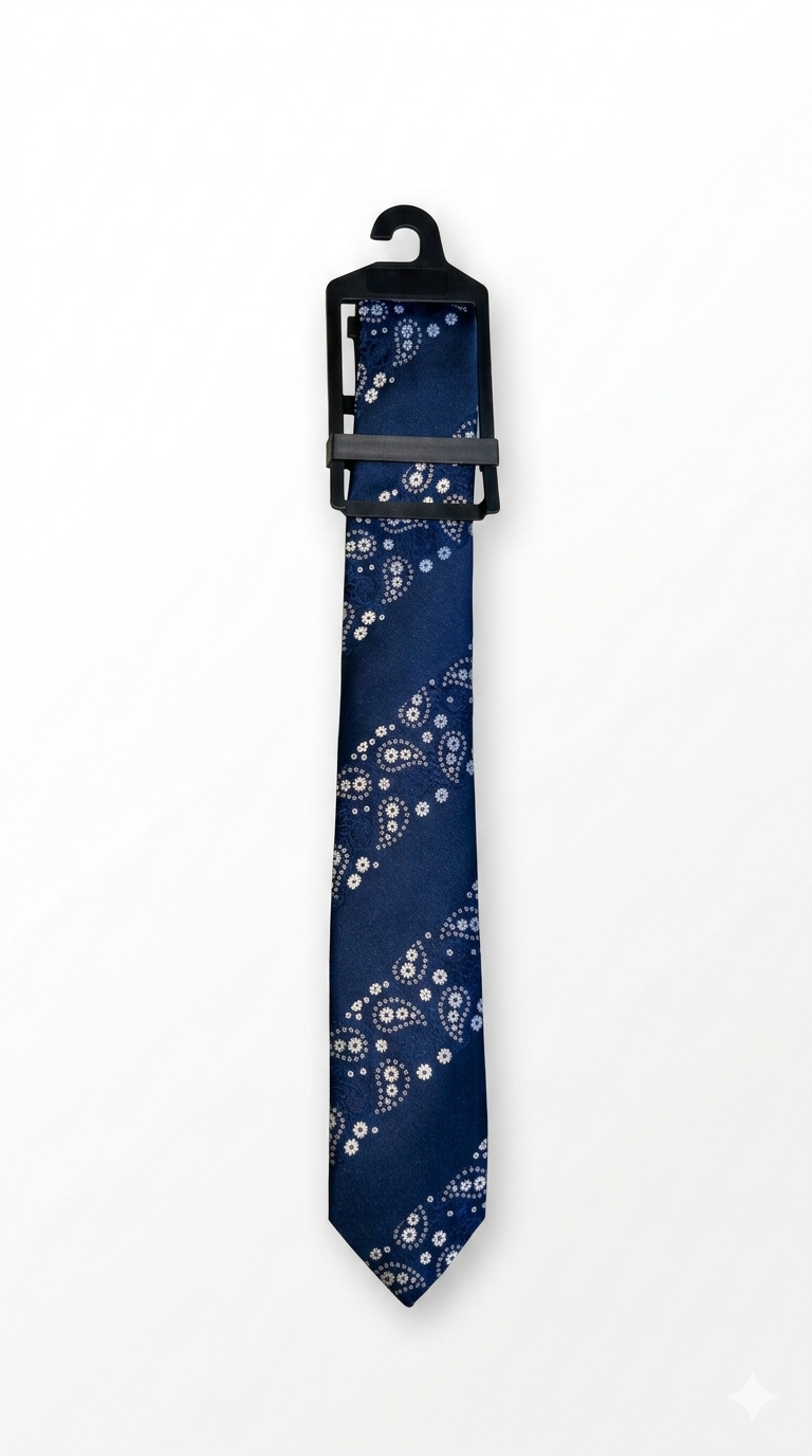 Cravată Patchwork bluemarin