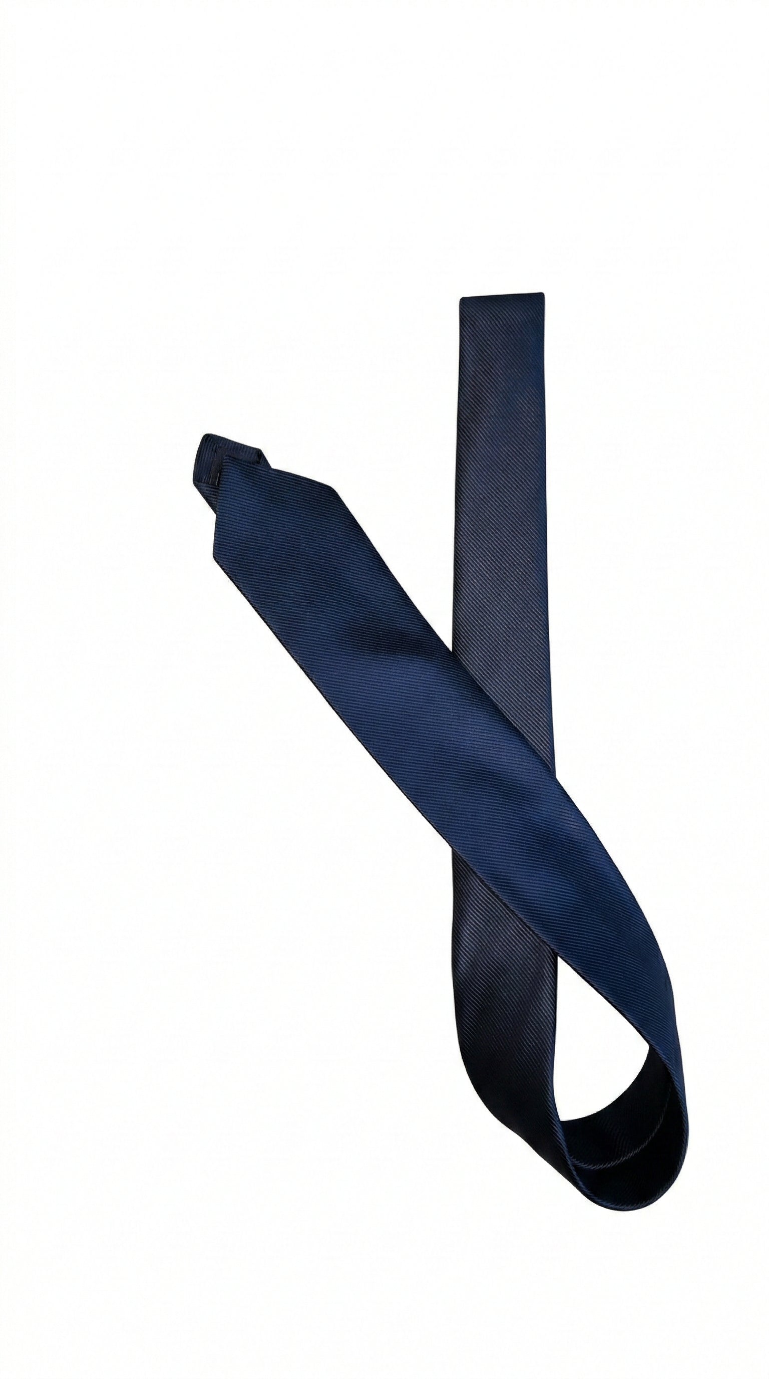 Cravată lungă bluemarin