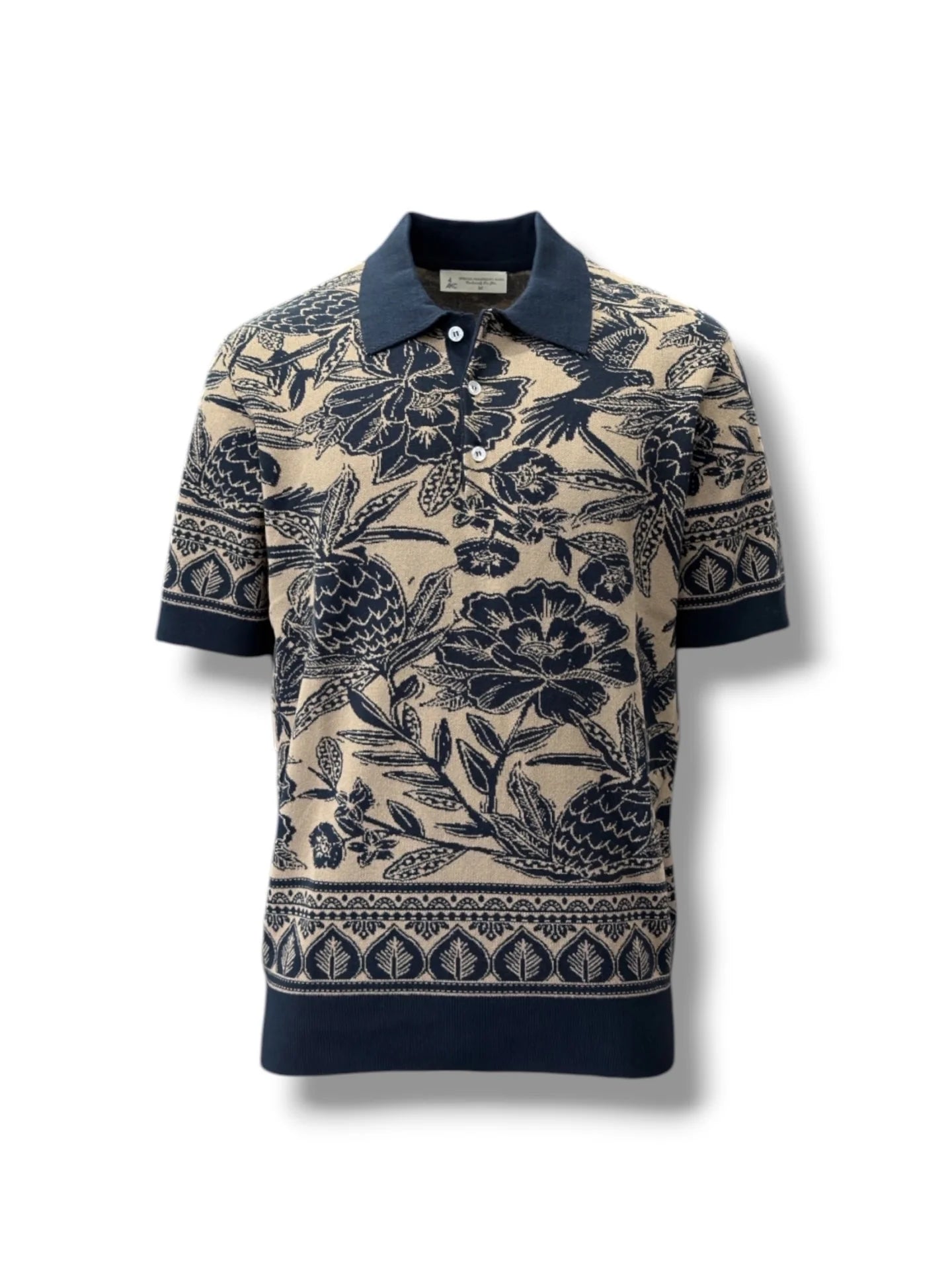 Tricou Havai Bleumarin